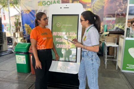 Equipe da Semad no Fica (Foto: Governo de Goiás)