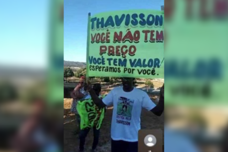 Familiares de Thavisson (Foto: arquivo pessoal)