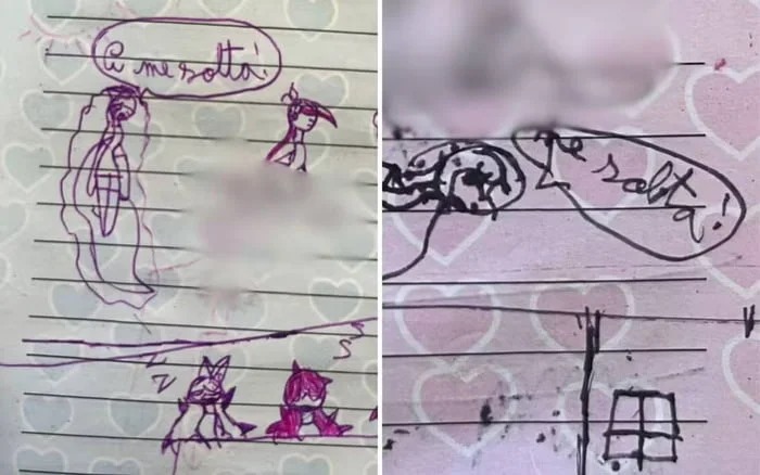 Padrasto é preso após criança fazer desenhos dos abusos na escola