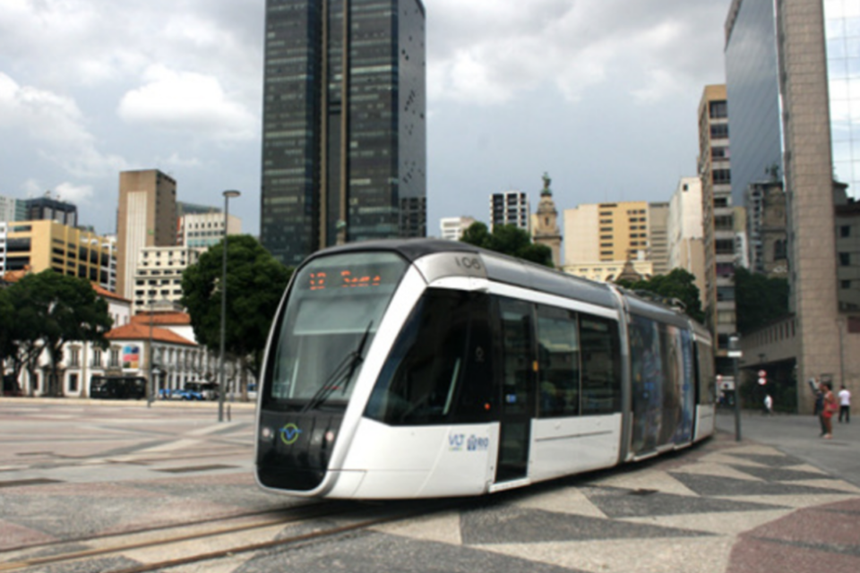 Veículo Leve sobre Trilhos (VLT) (Foto: Divulgação)