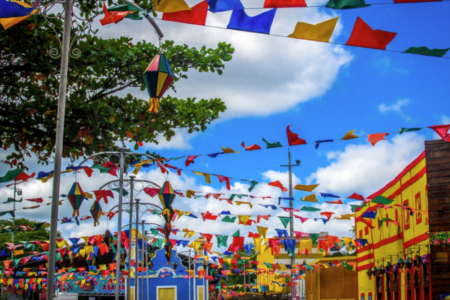 Cenário de festa junina (Foto: Pixabay)