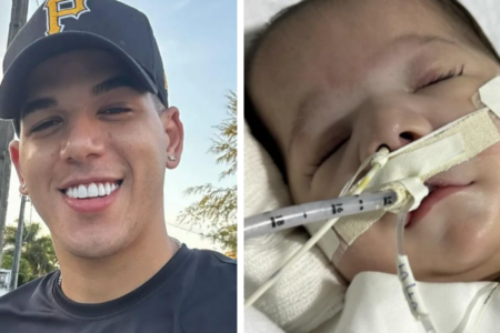 Filho de Zé Vaqueiro completa 11 meses de vida e segue internado com a síndrome de Patau (Foto reprodução Instagram)