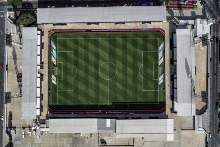 Estádio Antônio Accioly visto de cima