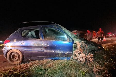 Acidente em Rialma provocado por motorista bêbado neste feriado de Corpus Christi