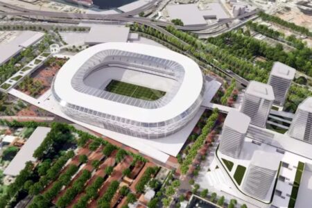 Novo estádio do Flamengo