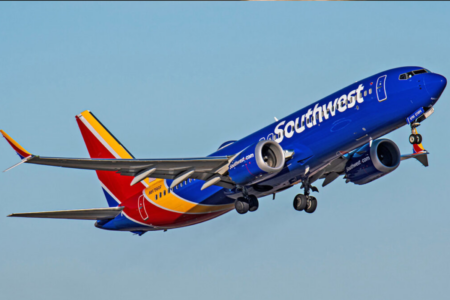 Avião sofreu raro balanço do ar (Foto: Divulgação)