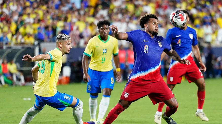 Brasil cede empate aos EUA no último teste antes da Copa América