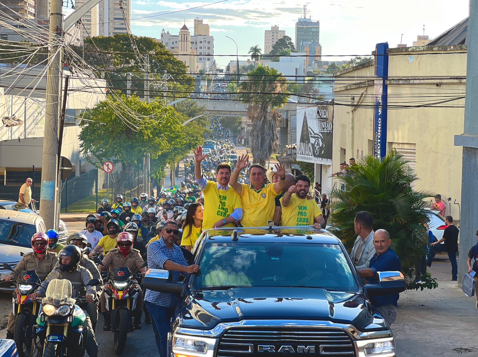 Bolsonaro e Wilder fazem lançamento de Márcio Corrêa como pré-candidato a prefeito de Anápolis