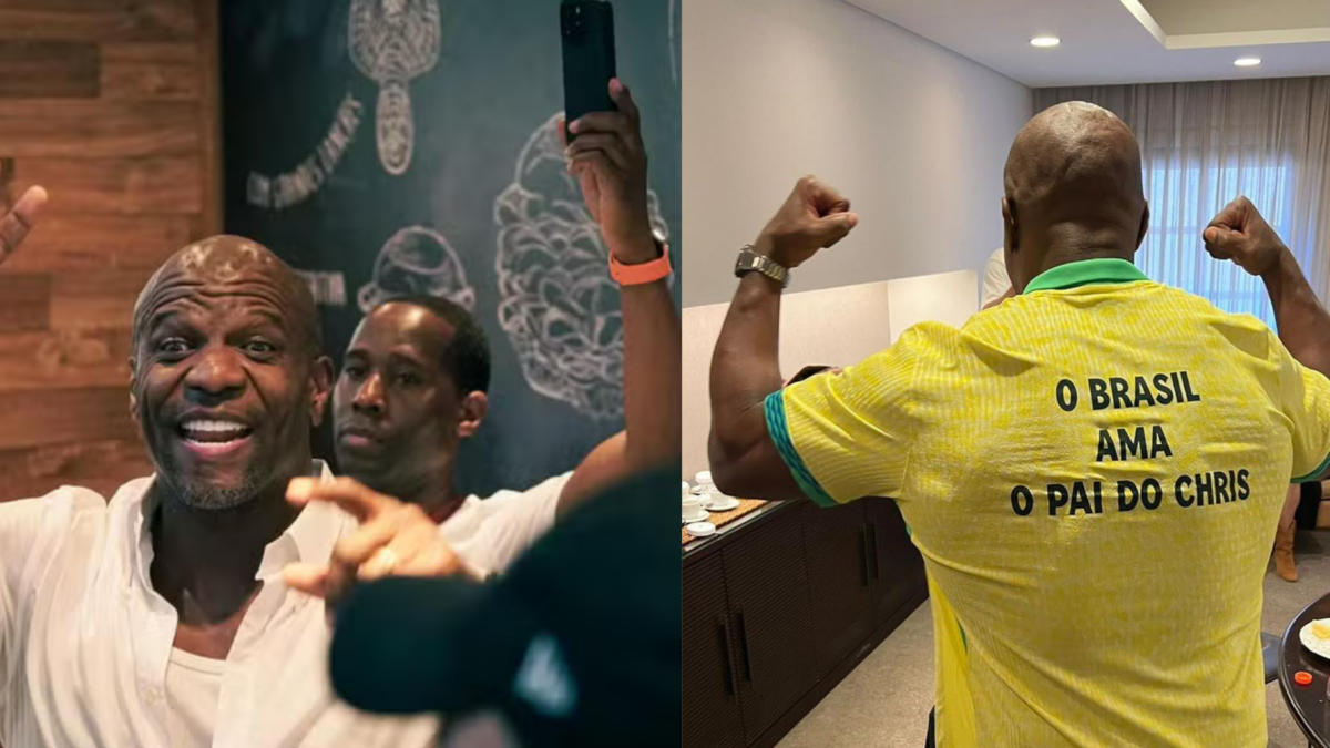 Terry Crews, o "Pai do Chris", visita Brasil e declara planos de abrir produtora no país