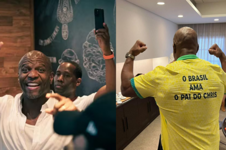 Terry Crews, o "Pai do Chris", visita Brasil e declara planos de abrir produtora no país