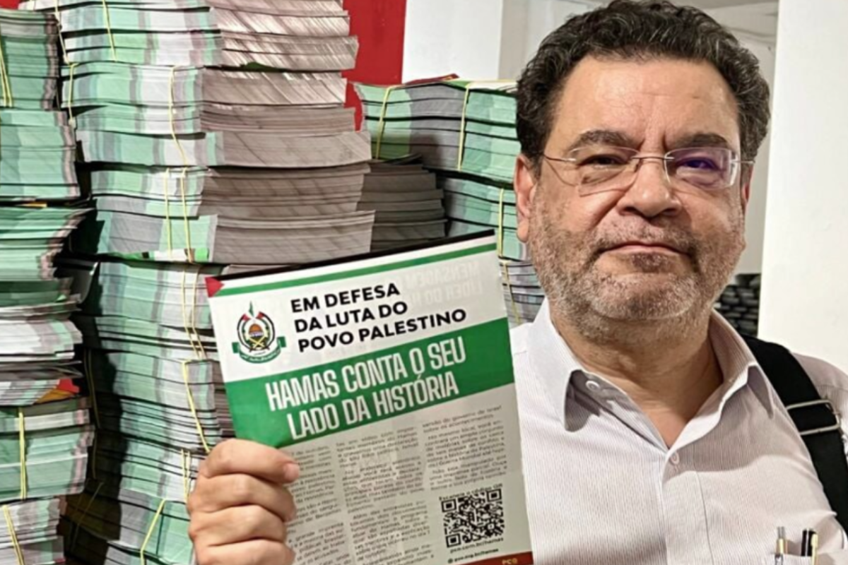 PCO distribuirá 100 mil panfletos em defesa do grupo terrorista Hamas