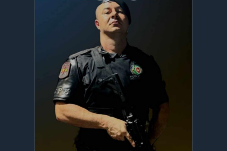 Policial militar Tiago White Rodrigues de Araújo, de 33 anos