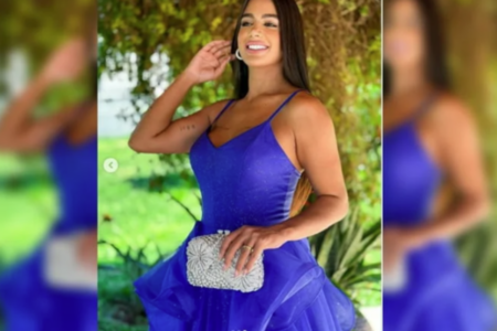 Modelo e influenciadora digital Aline Maria Ferreira (Foto: Reprodução)