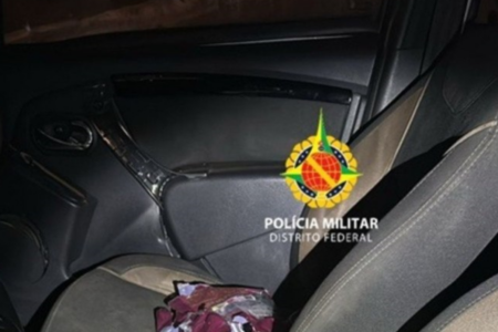 Renault Duster que era dirigida pelo terceiro-sargento embriagado (Foto: Divulgação)