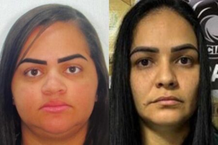 Duas garotas de programa foram pesos suspeitas de aplicarem um golpe que provocou prejuízo de R$ 40 mil a cliente (Foto: Divulgação - PCGO)