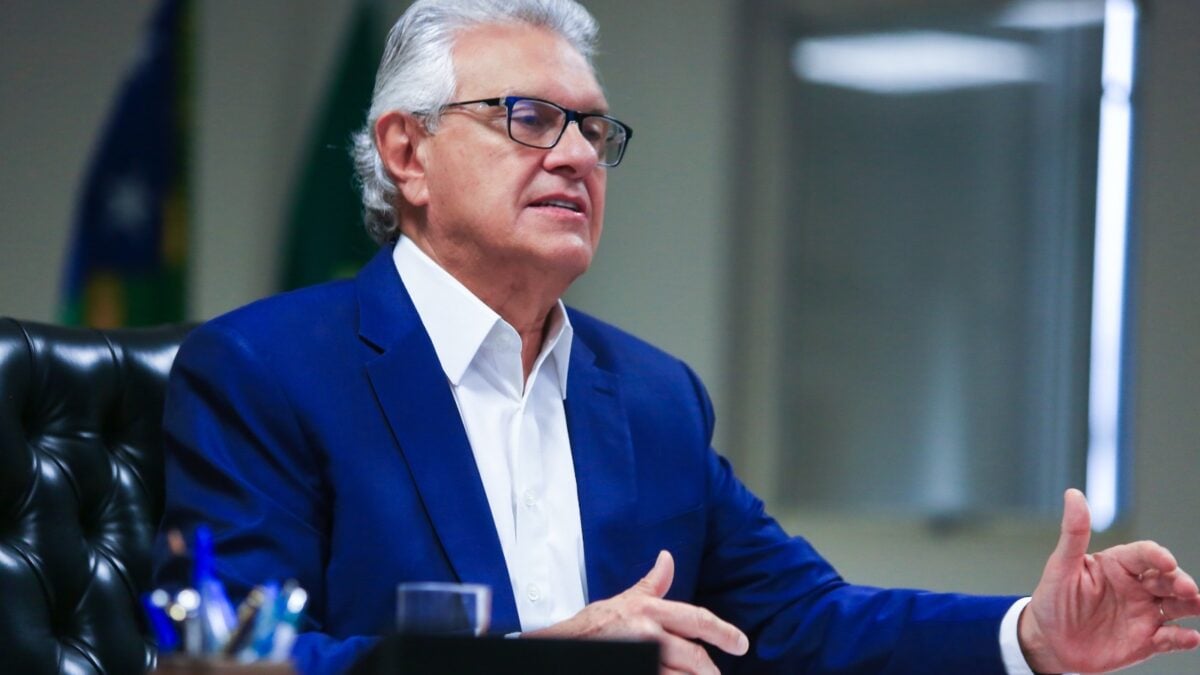 Governador Ronaldo Caiado tira dez dias de férias