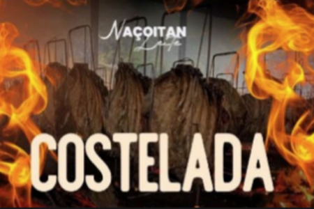 Cartaz promocional da 'costelada' de Naçoitan (Foto: Reprodução)