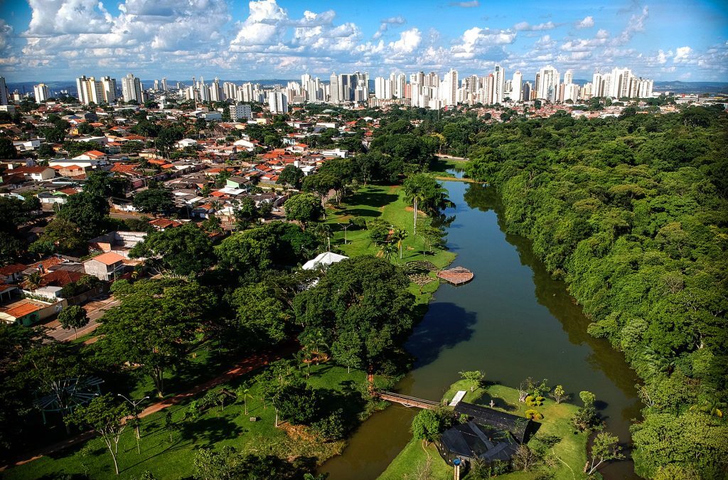 Vista aérea de Goiânia