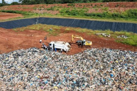 Atualmente, 55% do lixo produzido no Estado são dispostos em aterros sanitários