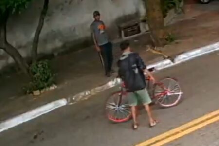 PM usa câmeras de segurança para identificar e prender suspeito de furtar bicicleta, em Caldas