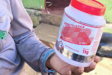 Uruaçu: mulher é presa por jogar soda cáustica no órgão genital do marido após sedá-lo, diz polícia