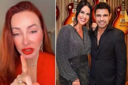 Influencer é processada por Zezé e Graciele após usar casal como exemplo de infidelidade em curso amante sertanejo
