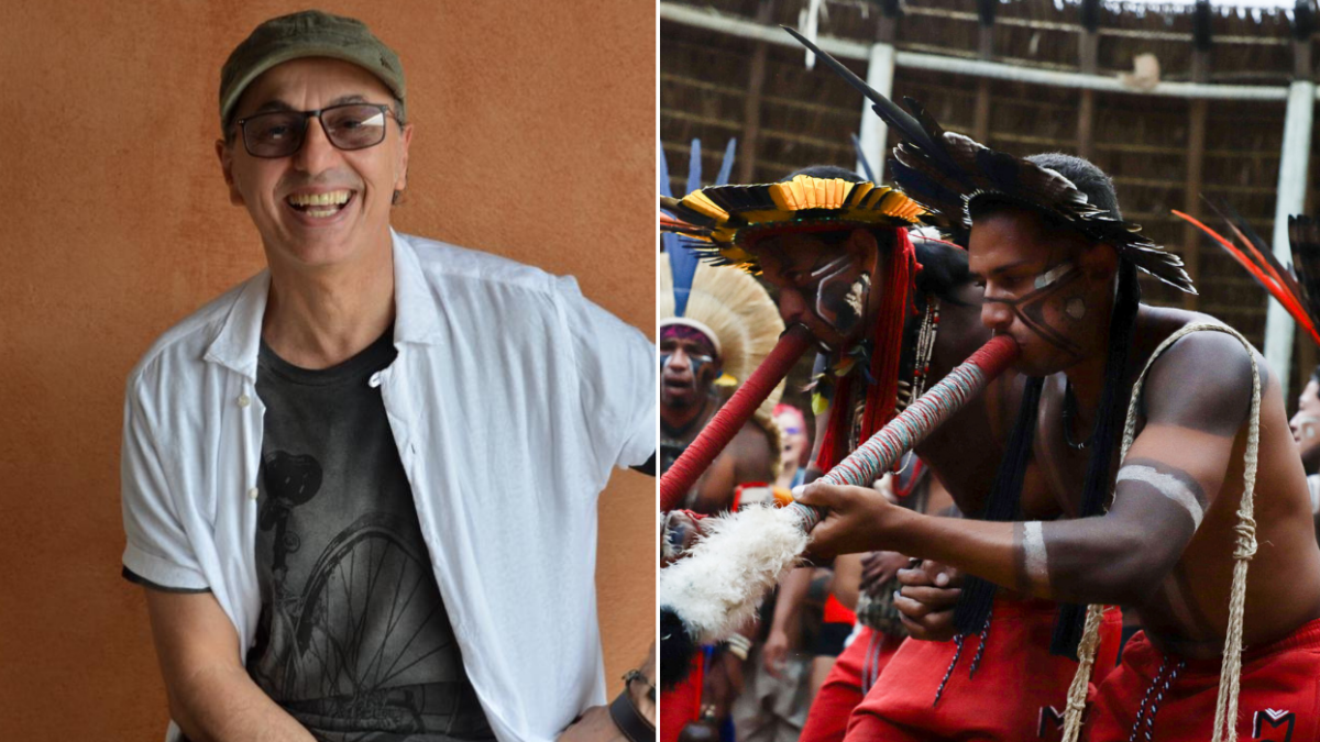Zeca Baleiro se apresenta na Aldeia Multiétnica (Foto divulgação Leo Bahia)