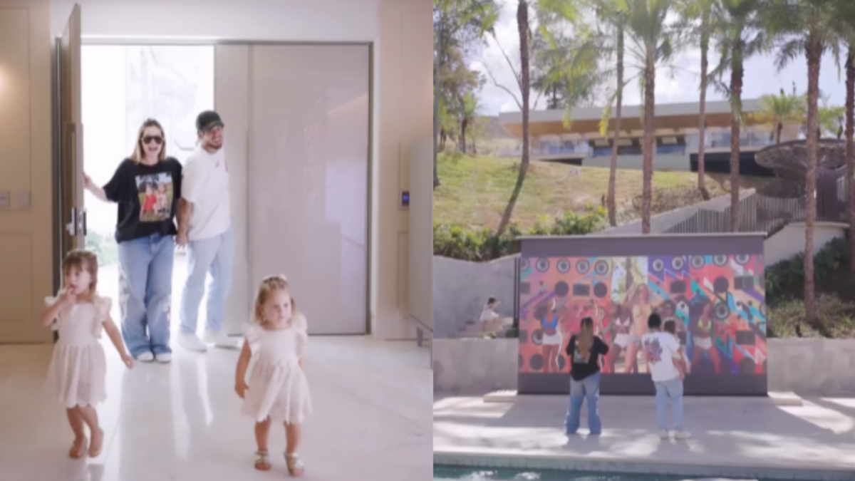 Virginia Fonseca e Zé Felipe se mudam para nova mansão em Goiânia