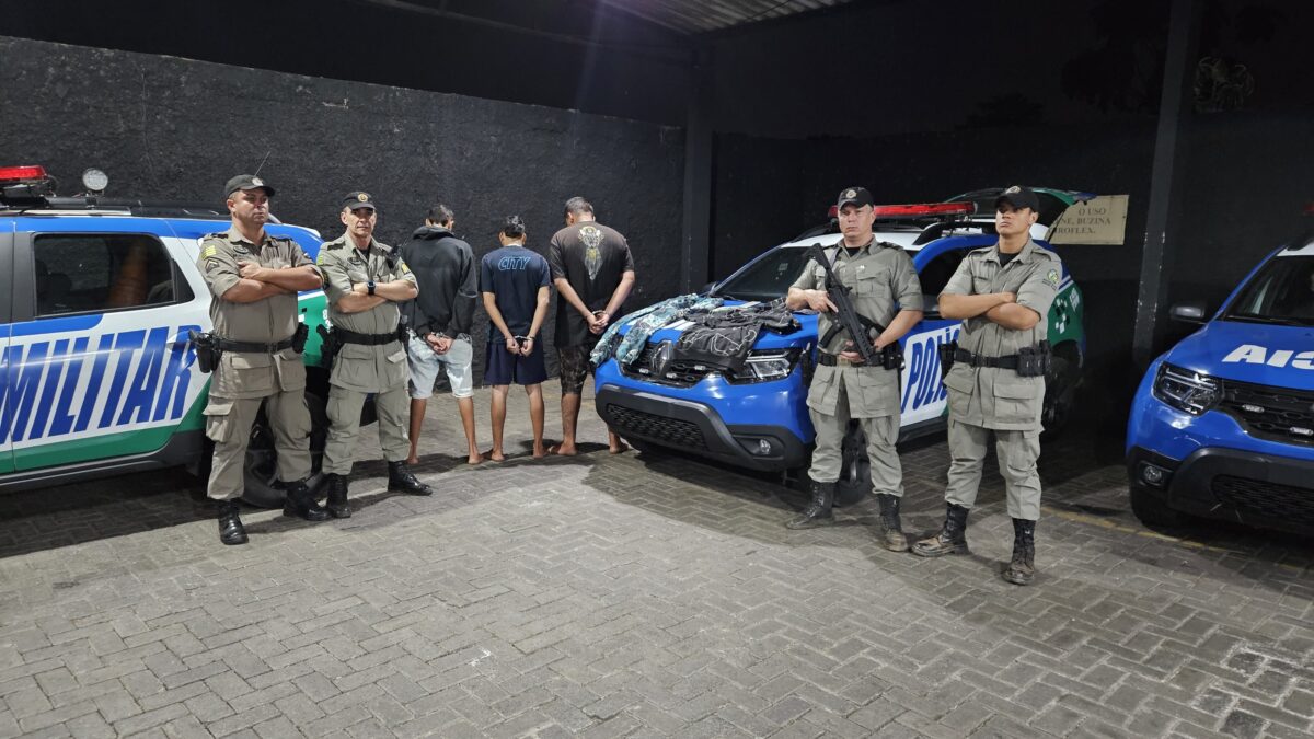 Presos suspeitos de sequestrar idoso em Goiânia