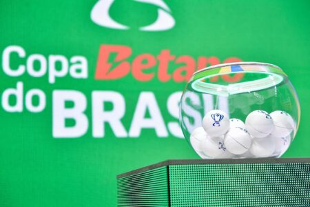 Bolas do sorteio da Copa do Brasil