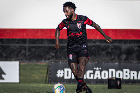 Guilherme Romão em treinamento no CT do Dragão