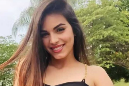 Isabelly Moro, alvo de ataque com soda cáustica (Foto: Reprodução)