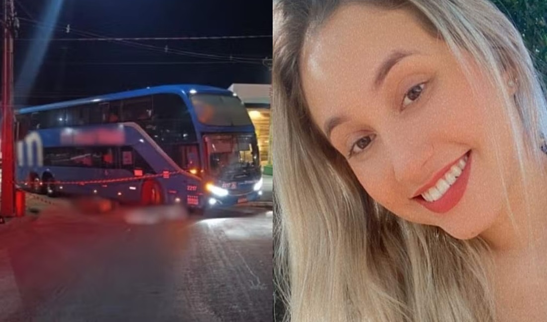 Acidente com ônibus e moto mata jovem de 19 anos em Rialma Rayssa Souto Miranda morreu no local do acidente