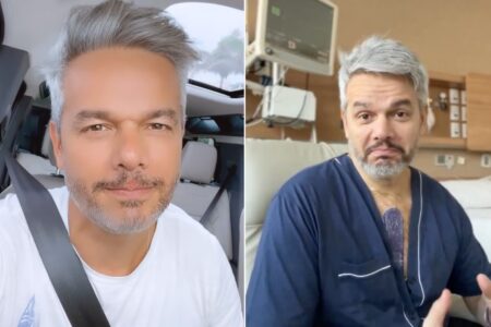 Otaviano Costa "Há mais ou menos 30 dias minha vida virou de cabeça para baixo", disse Otaviano Costa descobre aneurisma e passa por cirurgia: perigoso