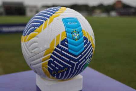 Bola oficial da CBF na competição de 2024