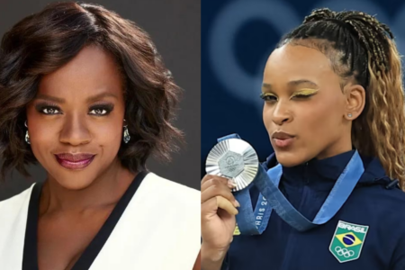 Viola Davis parabeniza Rebeca Andrade após conquista de medalha de prata