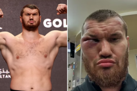 Boxeador russo Arslanbek Makhmudov