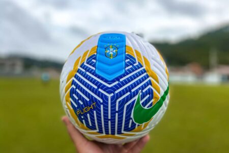 Bola oficial da CBF utilizada na Copa do Brasil