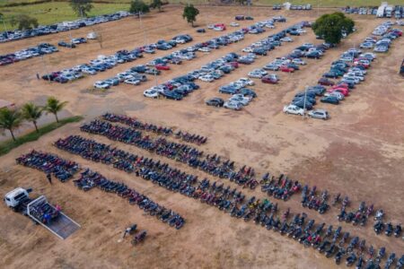 Detran Goiás vai leiloar 1,3 mil veículos no dia 26 de agosto