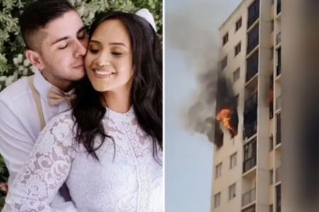 Casal morto no incêndio de Valparaíso (Fotos: Reprodução)