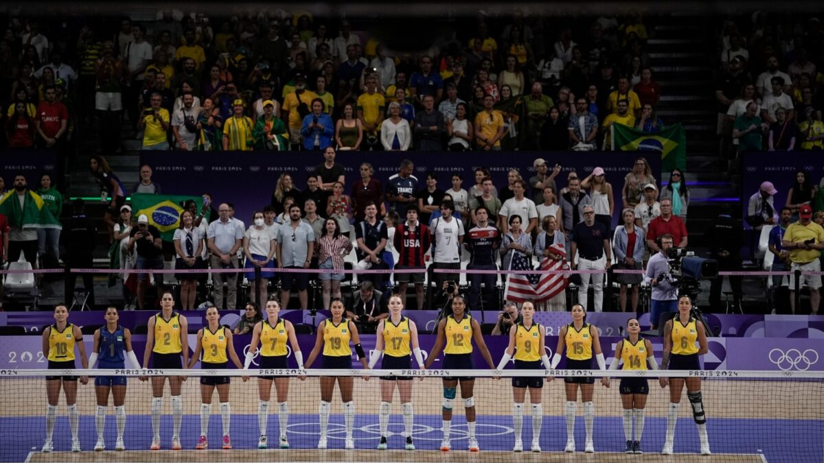 Seleção Brasileira de vôlei feminino em Paris 2024