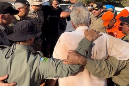 Forças de segurança de Goiás e Tocantins encontram idoso que se perdeu em fazenda