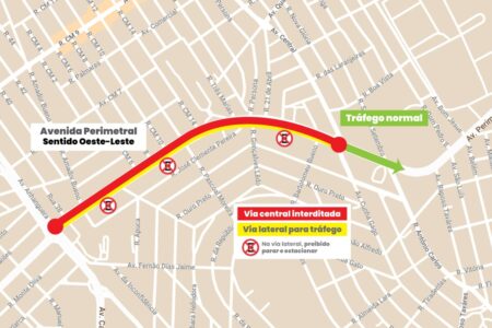 Goiânia: entenda como fica trânsito na Av. Perimetral Norte, que passa por reconstrução asfáltica, a partir de 3ª