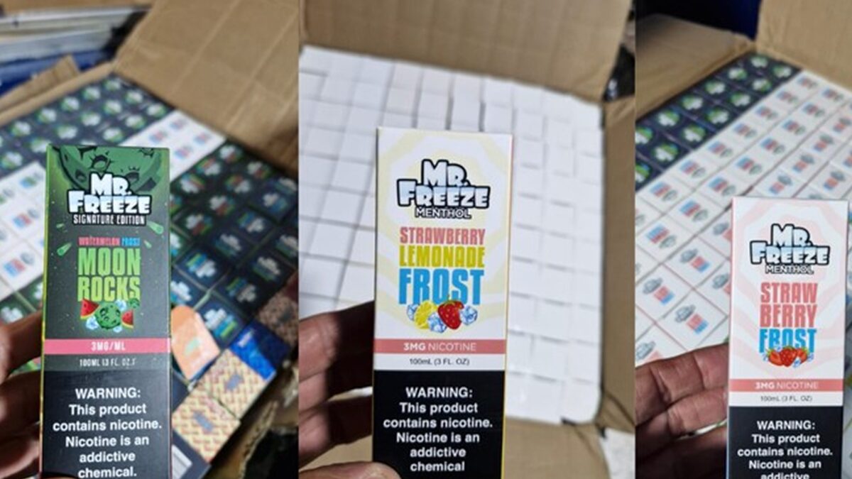 PRF apreende 500 unidades de vapes que iriam do PR para o DF