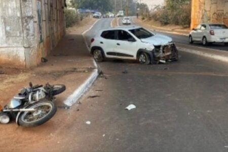 Homem não tinha habilitação e dirigia na contramão Motorista bêbado causa acidente e deixa duas pessoas feridas em Rio Verde