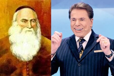 Silvio Santos e David Abravanel (Foto: Reprodução)