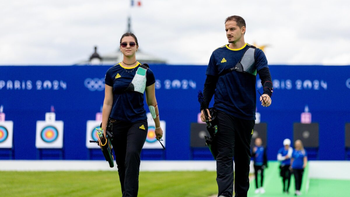 Ana Luiza Caetano e Marcus D'Almeida em Paris