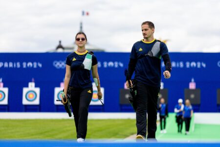 Ana Luiza Caetano e Marcus D'Almeida em Paris