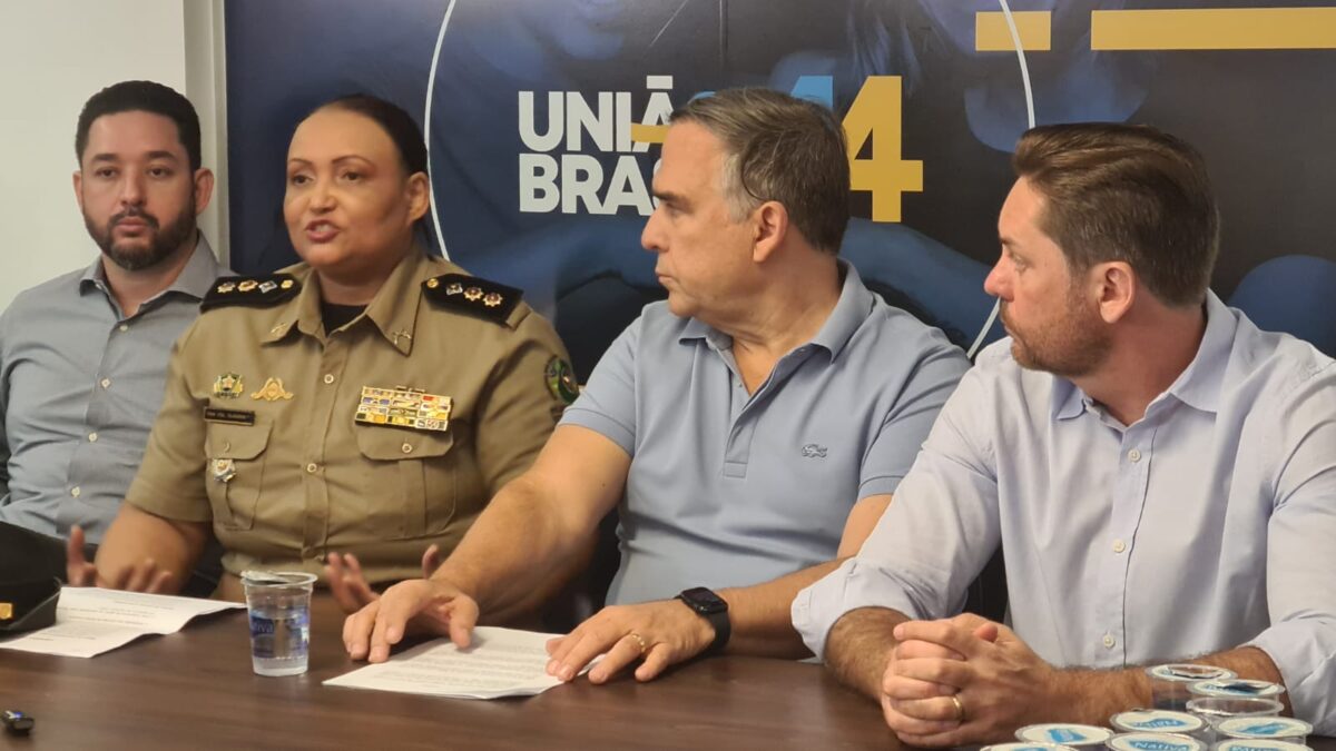 Tenente-coronel Claudia Lira é a vice de Mabel na disputa à Prefeitura de Goiânia (Foto: divulgação)