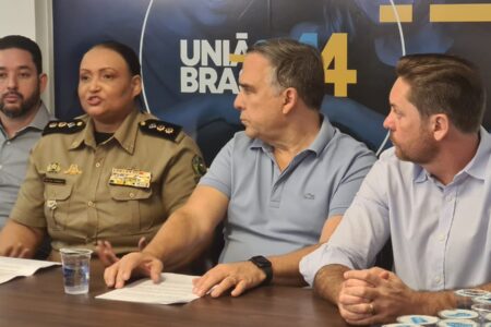 Tenente-coronel Claudia Lira é a vice de Mabel na disputa à Prefeitura de Goiânia (Foto: divulgação)